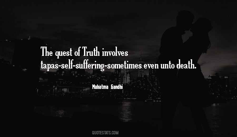 Quotes About Self Suffering #1499106