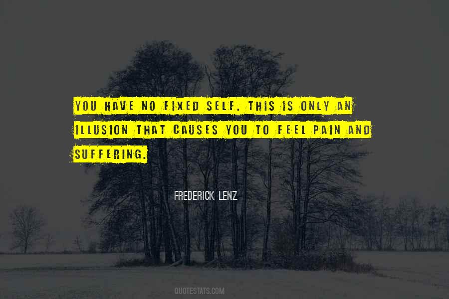 Quotes About Self Suffering #51047