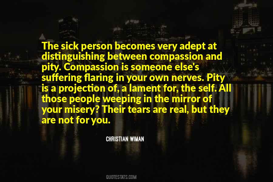 Quotes About Self Suffering #61861