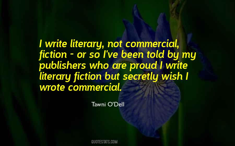 Commercial Fiction Quotes #1059788