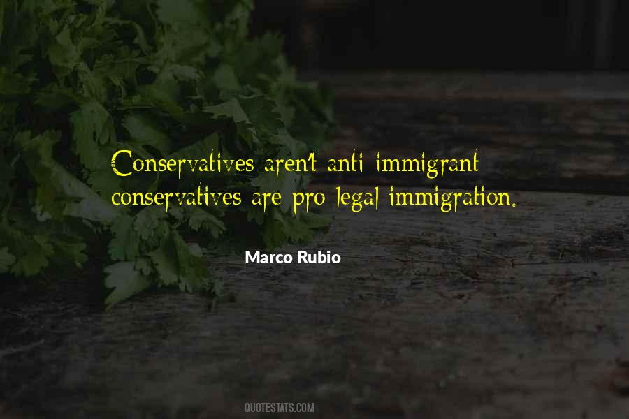 Quotes About Legal Immigration #1688323