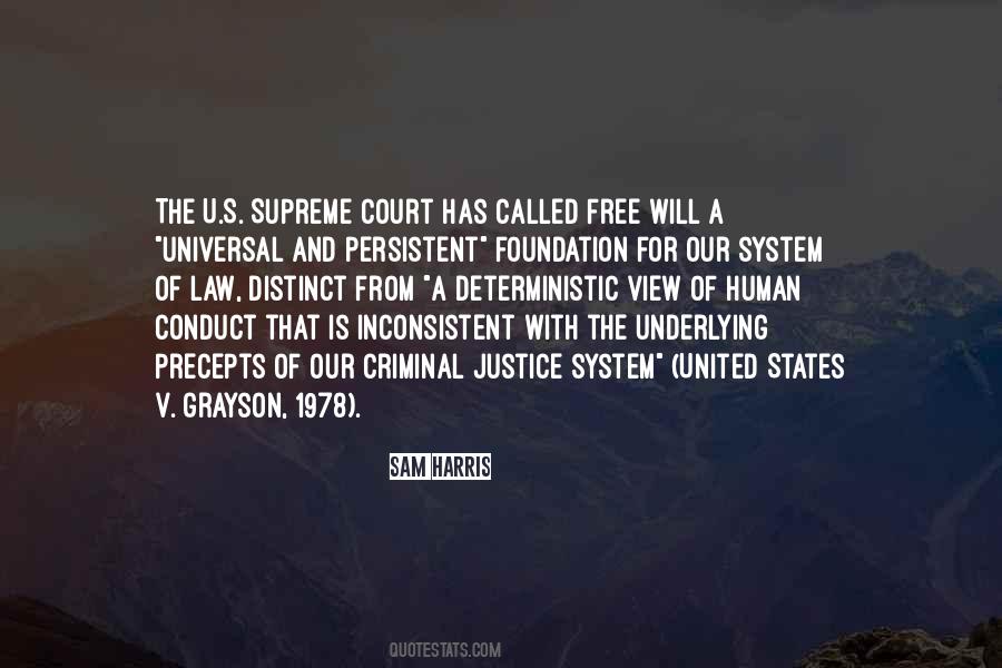 United States Justice System Quotes #1415062