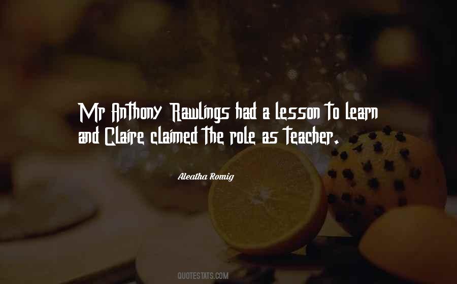 Teacher Role Quotes #723086