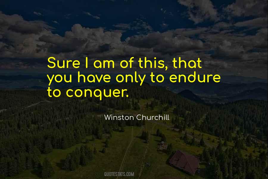 Quotes About Strength To Endure #1271856