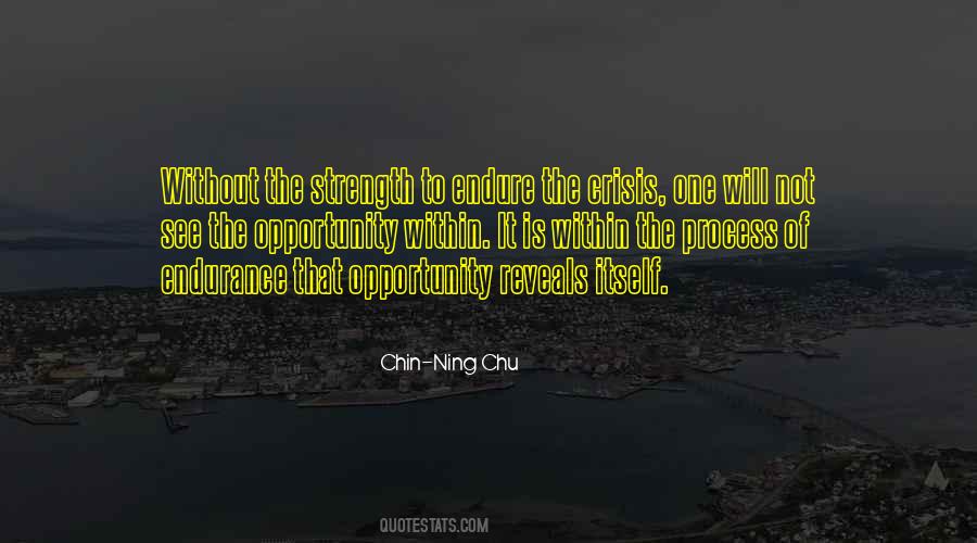 Quotes About Strength To Endure #1473550