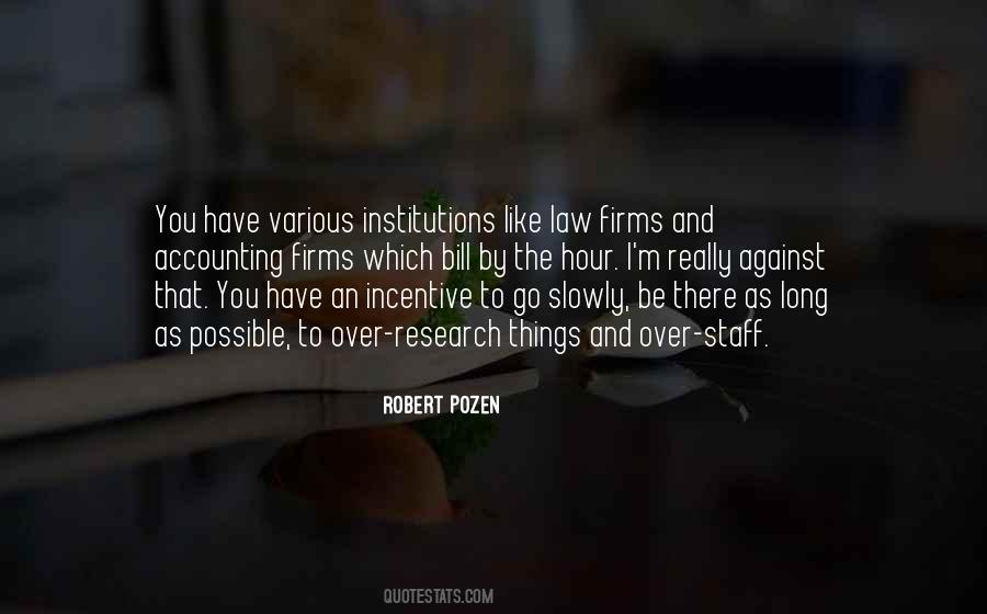 Quotes About Law Firms #341280