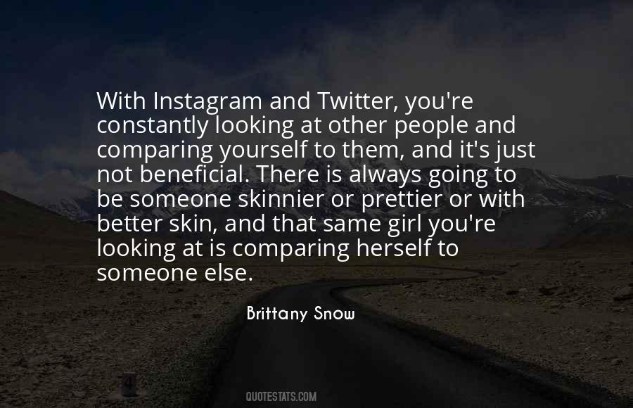 Quotes About Not Comparing Yourself #1491068