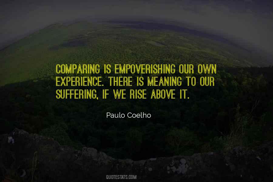Quotes About Not Comparing Yourself #28261