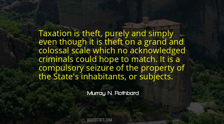 Quotes About Theft #1137578