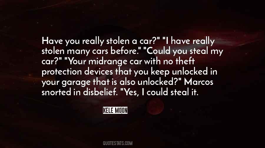 Quotes About Theft #1732927