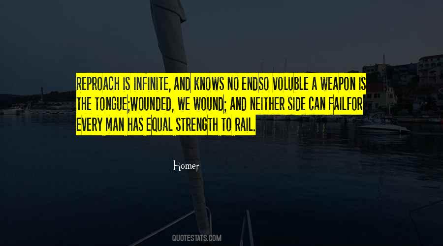 Quotes About No Weapon #373143