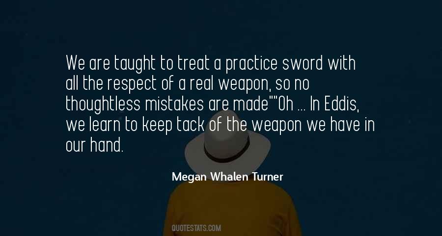 Quotes About No Weapon #3896