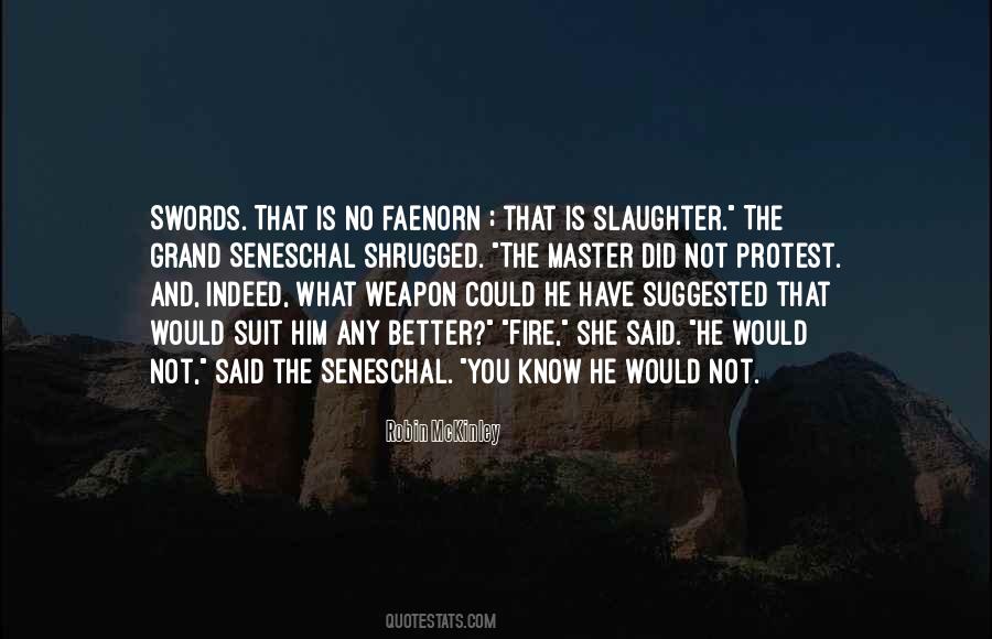 Quotes About No Weapon #604138