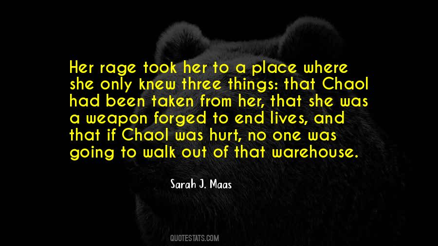 Quotes About No Weapon #665827