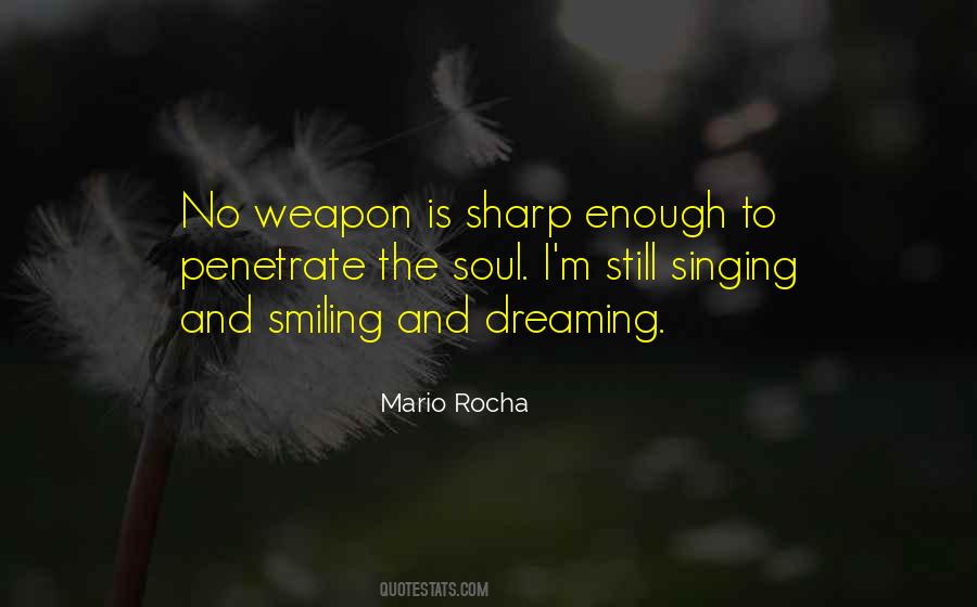 Quotes About No Weapon #706319