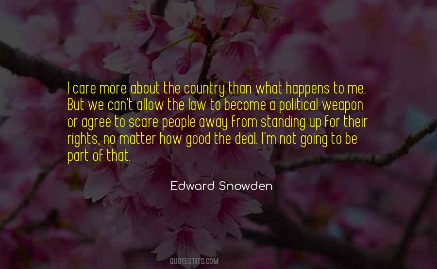 Quotes About No Weapon #892131