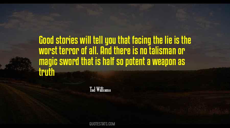 Quotes About No Weapon #924707