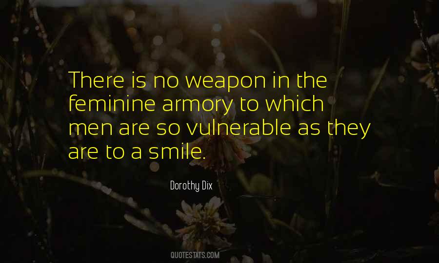 Quotes About No Weapon #925795