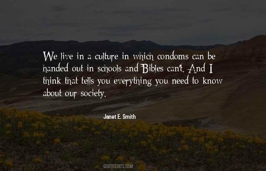 Quotes About Condoms In Schools #1411303