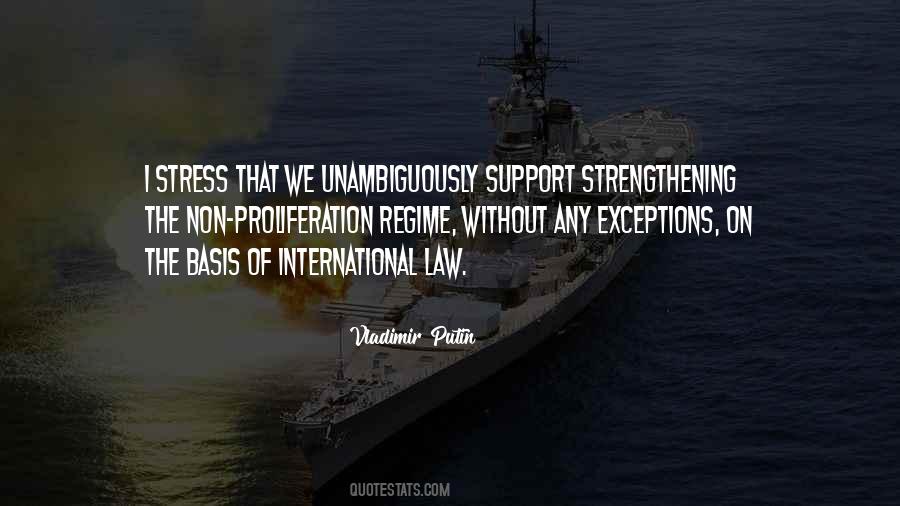 Quotes About International Law #1314177