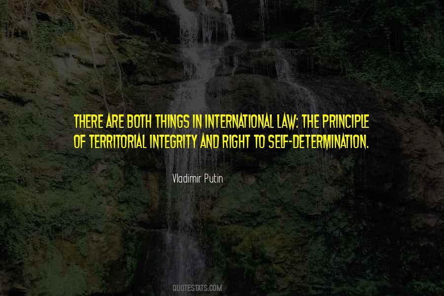 Quotes About International Law #722850