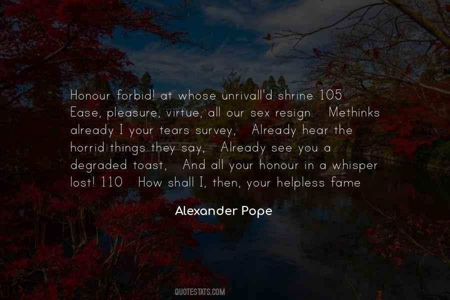 Honour You Quotes #100553