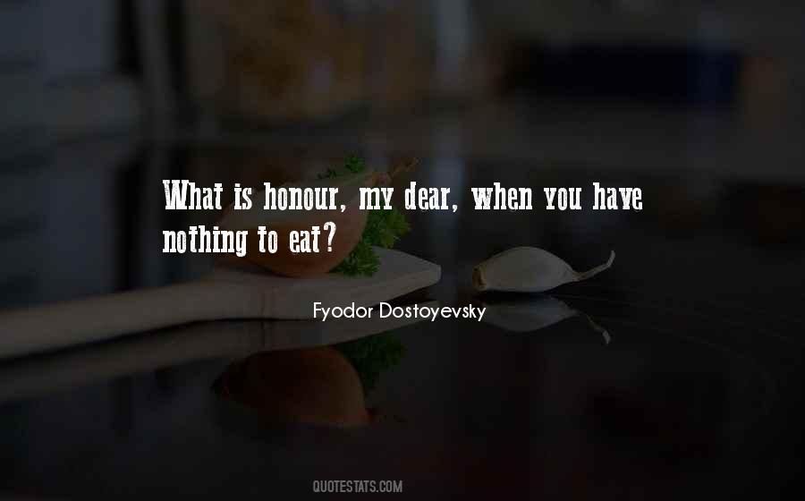 Honour You Quotes #1070569