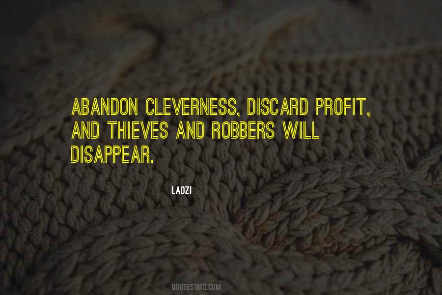 Quotes About Cleverness #1185480