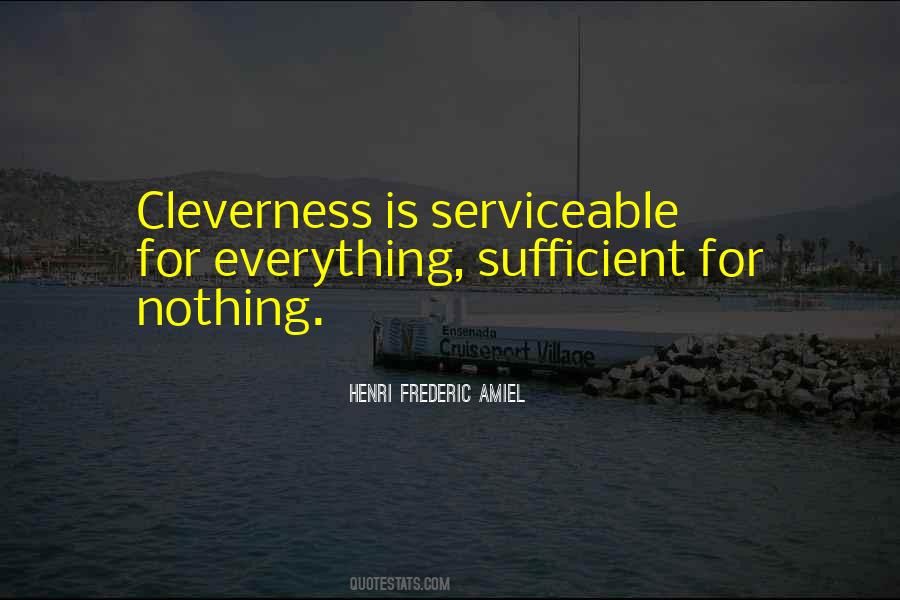 Quotes About Cleverness #1356384