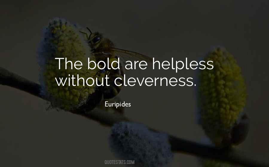 Quotes About Cleverness #997875