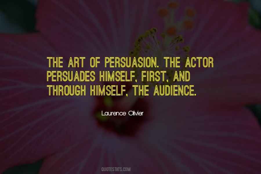 Quotes About Actors And Audience #1426357