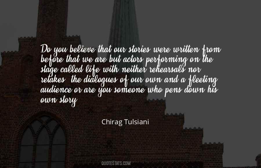 Quotes About Actors And Audience #31718