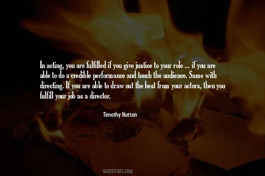 Quotes About Actors And Audience #340392
