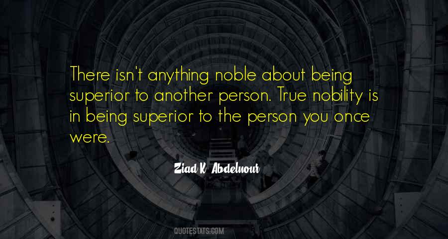 Being Superior To Others Quotes #107492