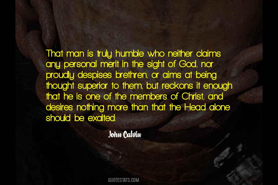 Being Superior To Others Quotes #391312