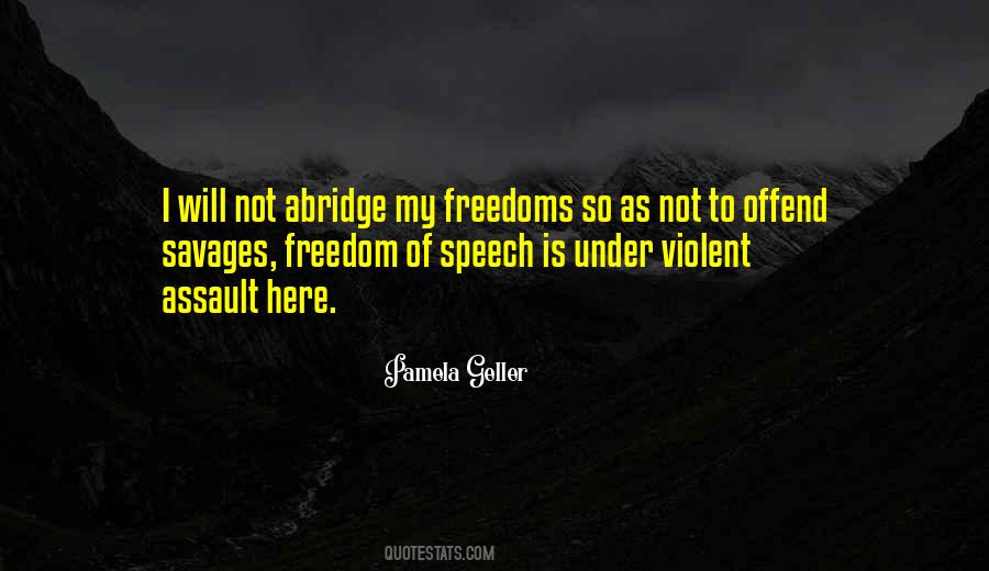 Quotes About Freedoms #1126294