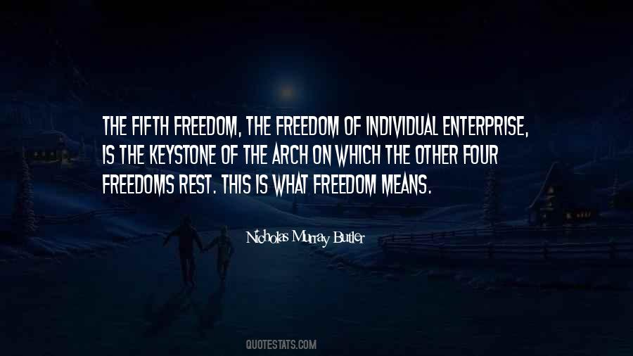Quotes About Freedoms #1209841