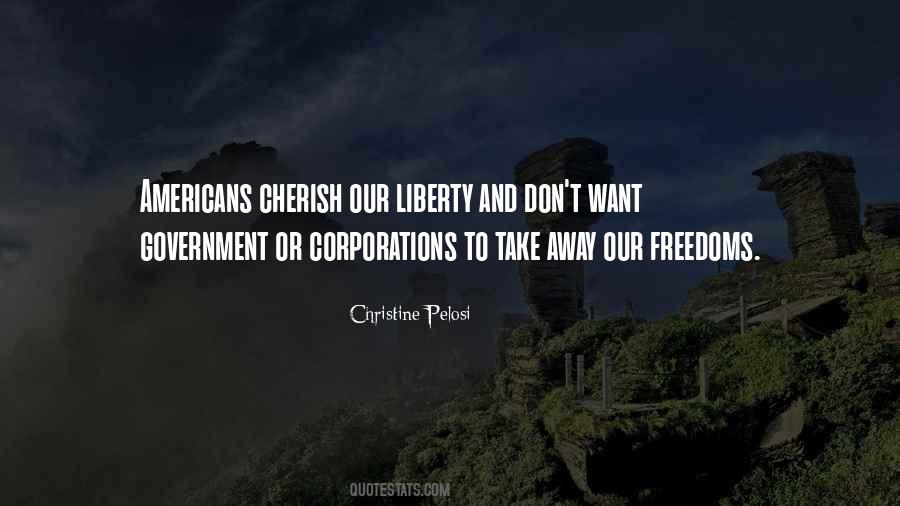 Quotes About Freedoms #1725205