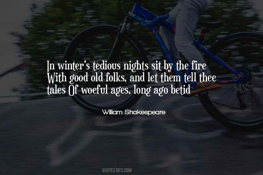 Quotes About Fire In Night #1387965