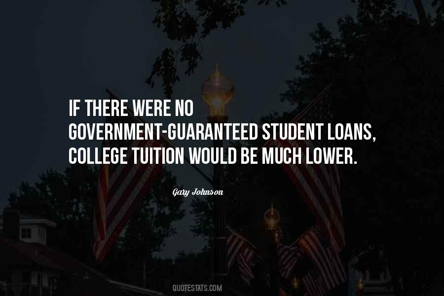 Quotes About Student Loans #1323491