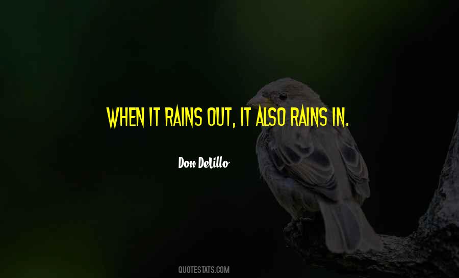 When It Rains Quotes #122168