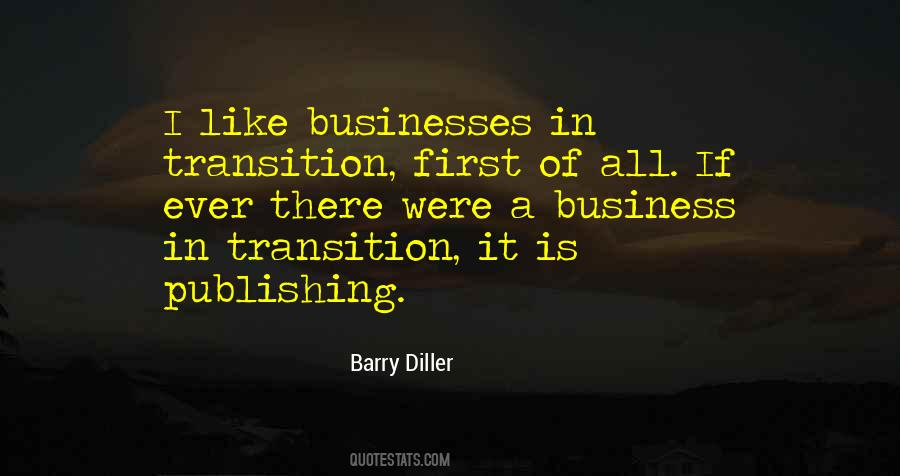 Quotes About Transition #1224382