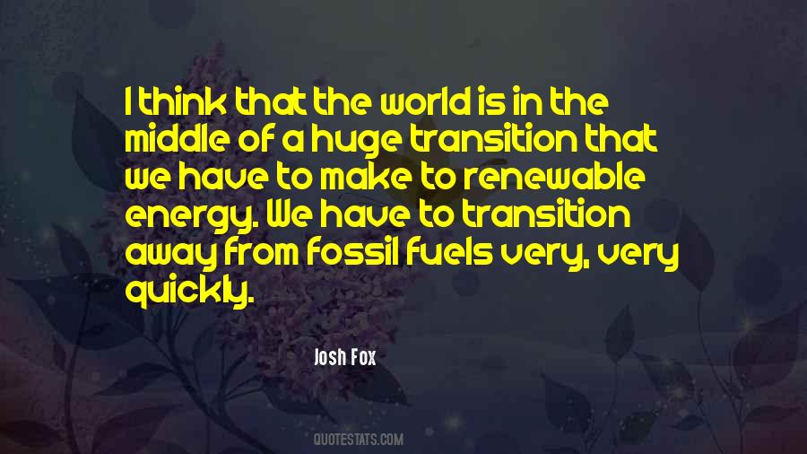 Quotes About Transition #1248140