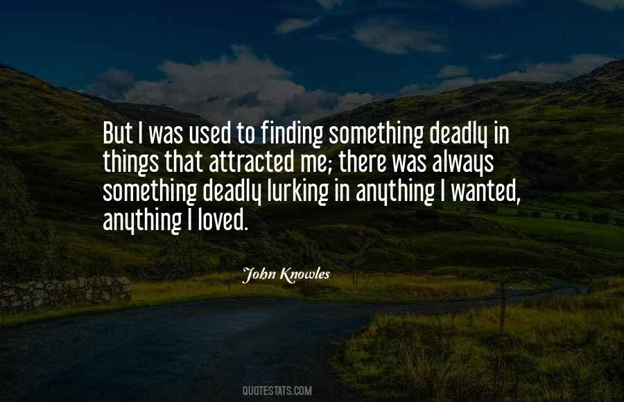 Finding Something Quotes #419312