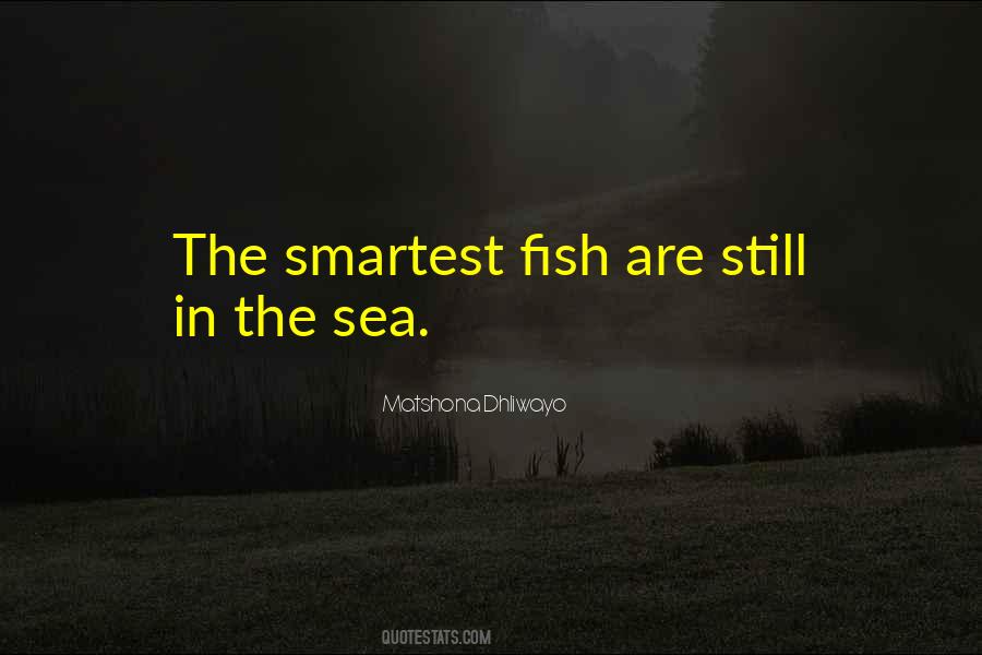 Quotes About Fish In The Sea #696710