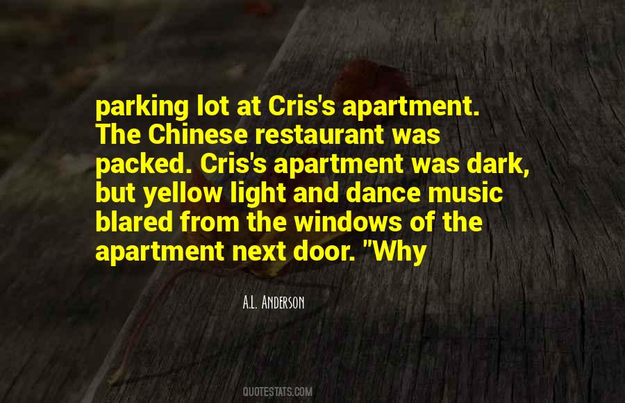 A Chinese Restaurant Quotes #623950