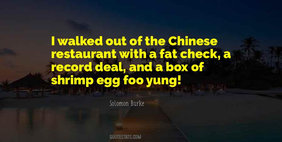 A Chinese Restaurant Quotes #719740