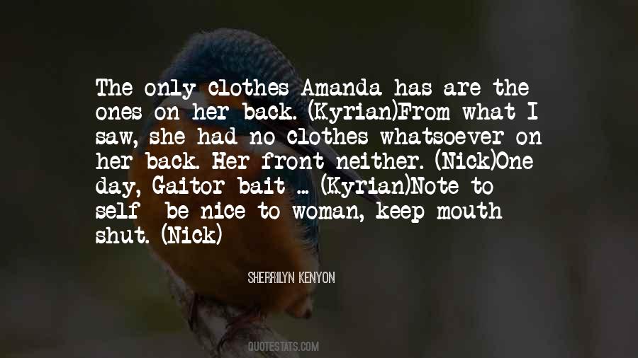 Quotes About Amanda #1276494