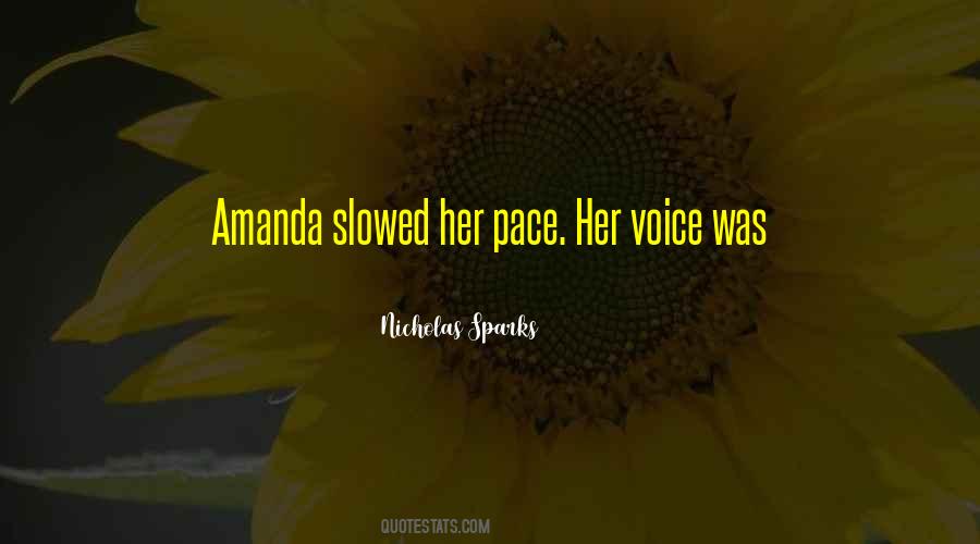 Quotes About Amanda #1535141