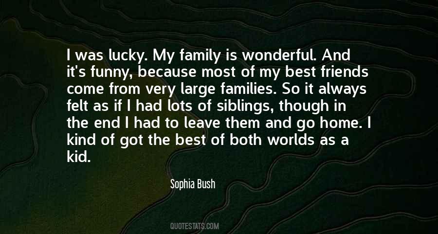 Quotes About Lots Of Siblings #30540